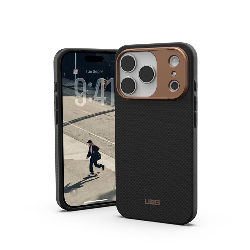 Husa UAG Fibr Armr compatibila cu iPhone 17 Pro, Negru