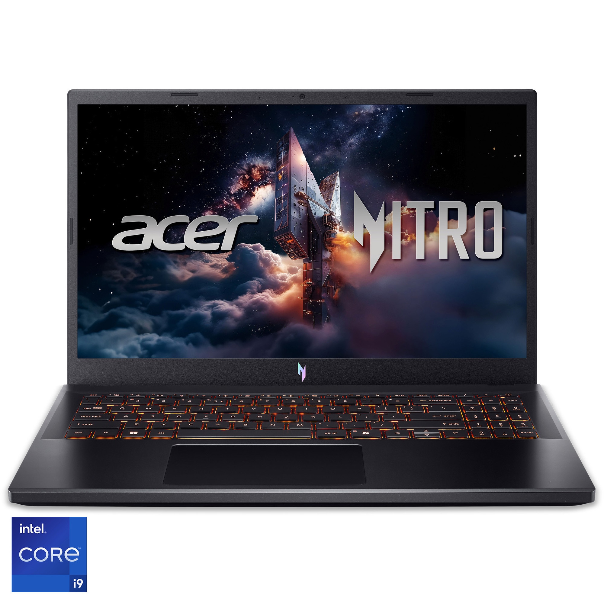 Laptop Gaming Acer Nitro V 15 ANV15-52-953S cu procesor Intel® Core™ i9-13900H pana la 5.4 GHZ, 15.6" FullHD IPS 165 hz, 32 GB DDR5, 1 TB SSD, NVIDIA® GeForce RTX™ 5060, no OS, Black