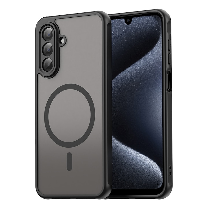 Husa pentru Samsung Galaxy A17 5G - Techsuit HaloFrost II MagSafe - Black