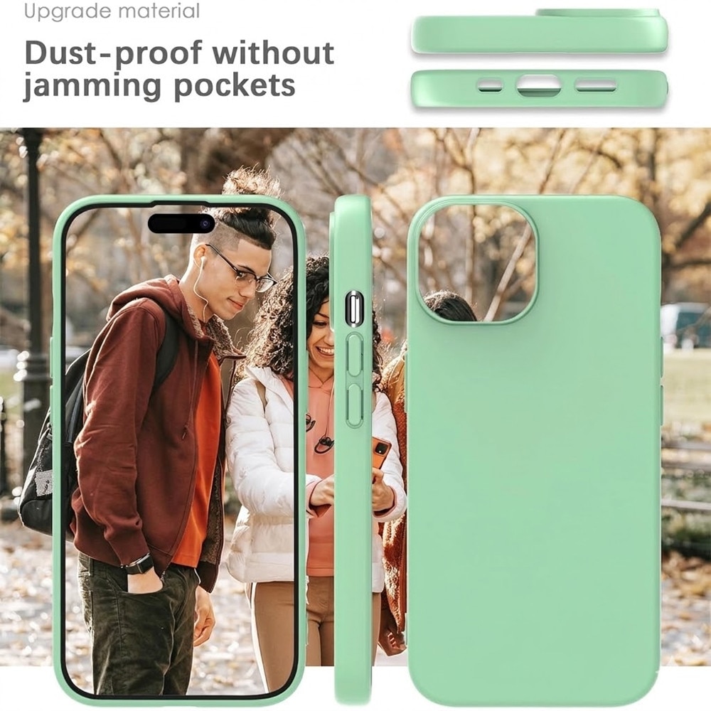 Husa din Silicon pentru Samsung S20 FE, Flexibila, Soft & Slim Fit, Rezistenta la Zgarieturi, Finisaj Matte, Verde deschis