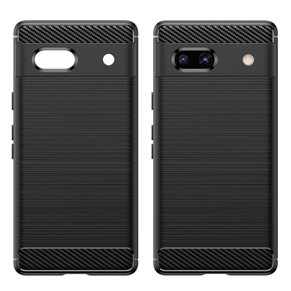 Husa pentru Google Pixel 7 - Techsuit Carbon Silicone - Black