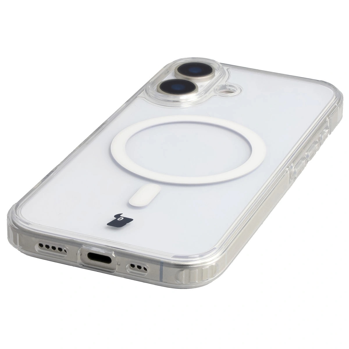 Husa, Bizon Case CrystalO pentru iPhone 17, Transparent
