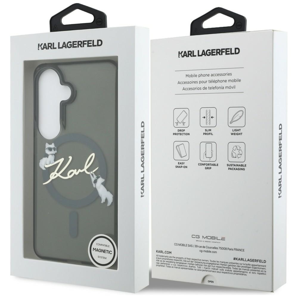 Husa pentru Samsung Galaxy S26, Karl Lagerfeld, Protectie, argintiu