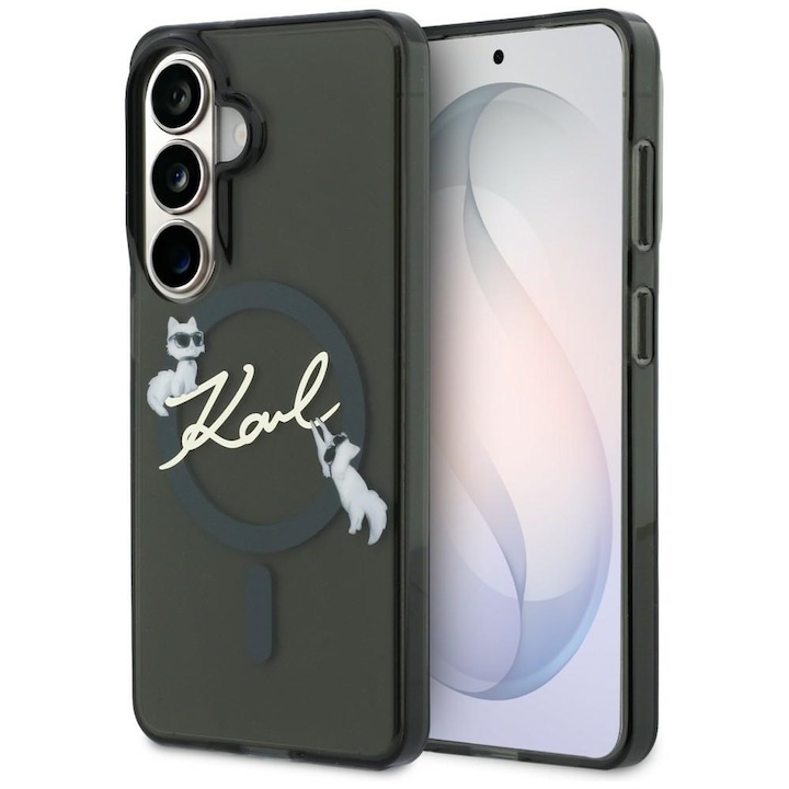 Husa pentru Samsung Galaxy S26, Karl Lagerfeld, Protectie, argintiu
