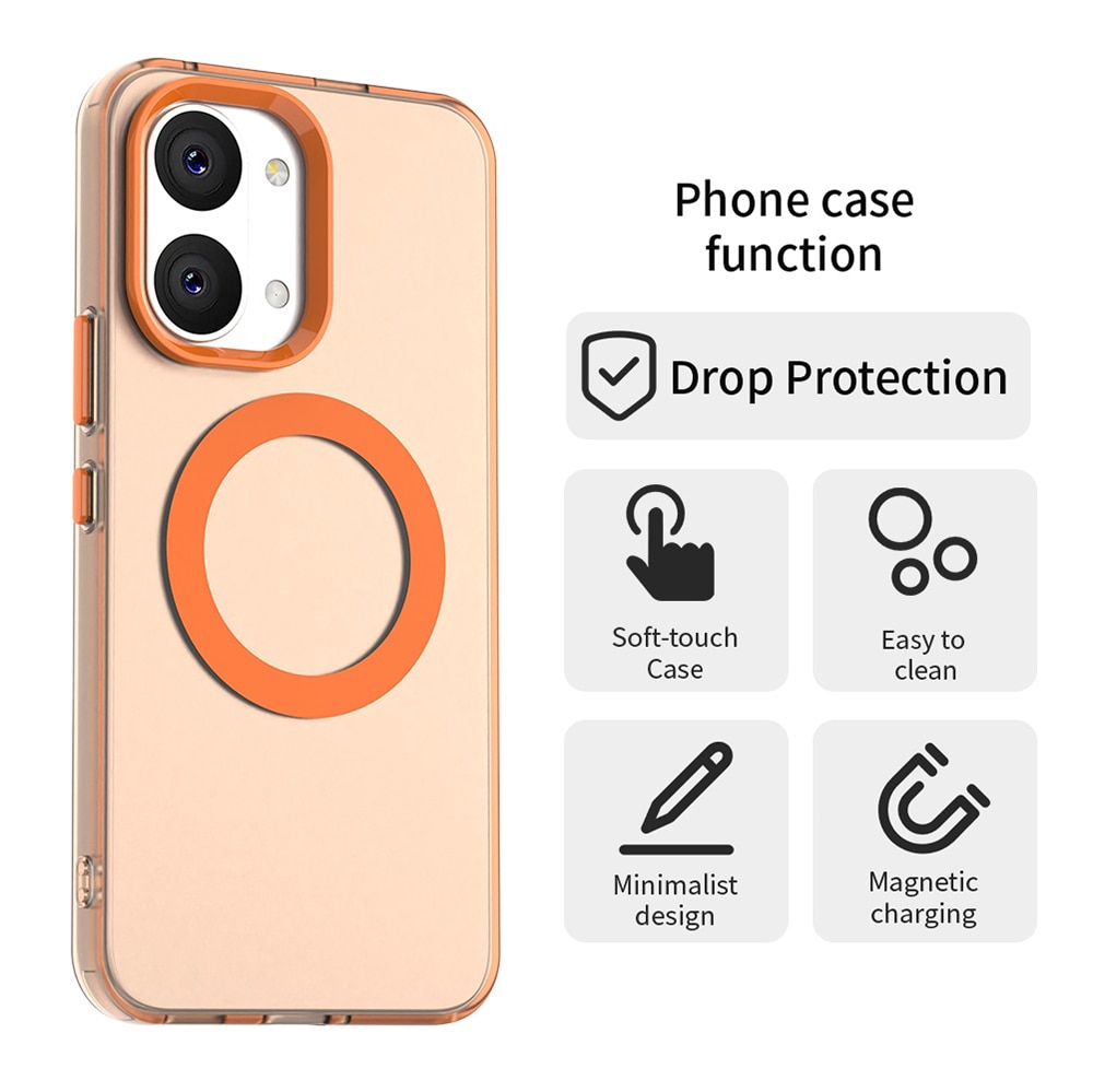 Carcasa de protectie pentru Xiaomi Poco X8 Pro Max, portocaliu