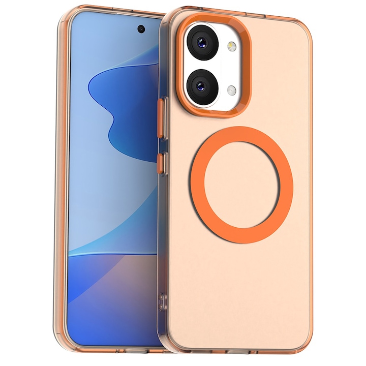 Carcasa de protectie pentru Xiaomi Poco X8 Pro Max, portocaliu