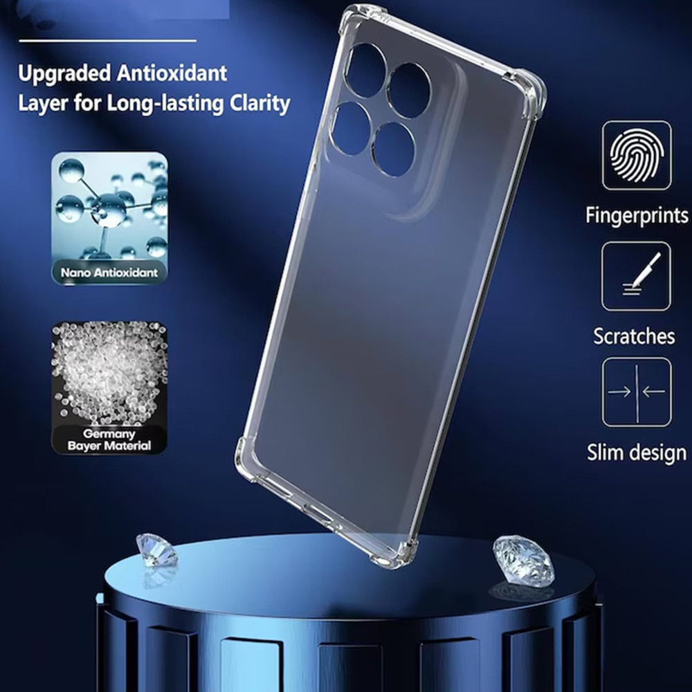 Carcasa de protectie pentru Motorola Moto G86, transparenta