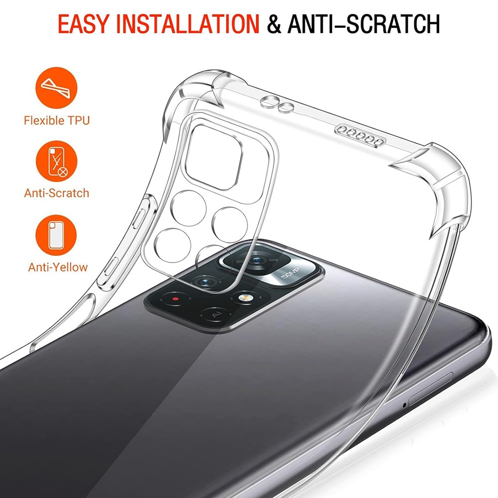 Carcasa de protectie pentru Xiaomi Redmi Note 11 / Xiaomi Redmi Note 11S, transparenta