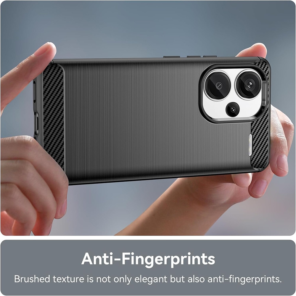 Carcasa de protectie pentru Xiaomi Redmi Note 13 Pro+ 5G, negru