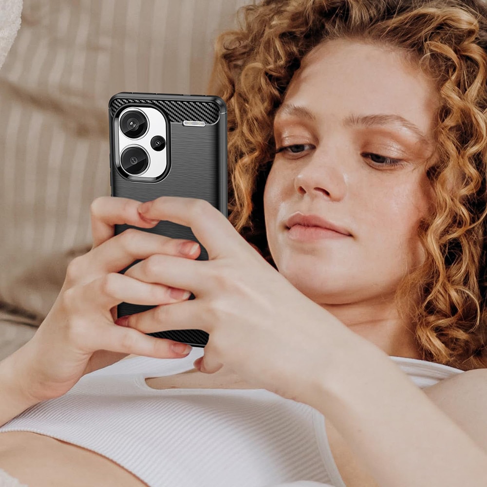 Carcasa de protectie pentru Xiaomi Redmi Note 13 Pro+ 5G, negru