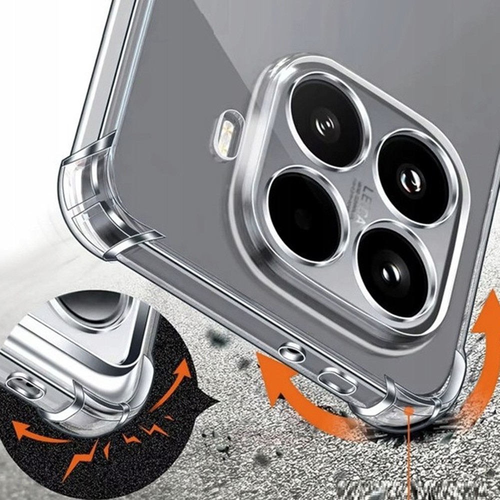Carcasa de protectie pentru Xiaomi 15T Pro, transparenta