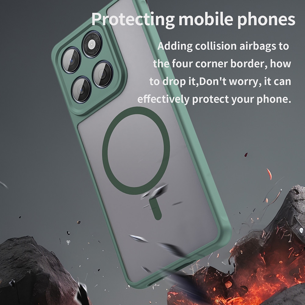 Carcasa de protectie pentru Motorola Edge 60 Fusion / Motorola Edge 60, verde