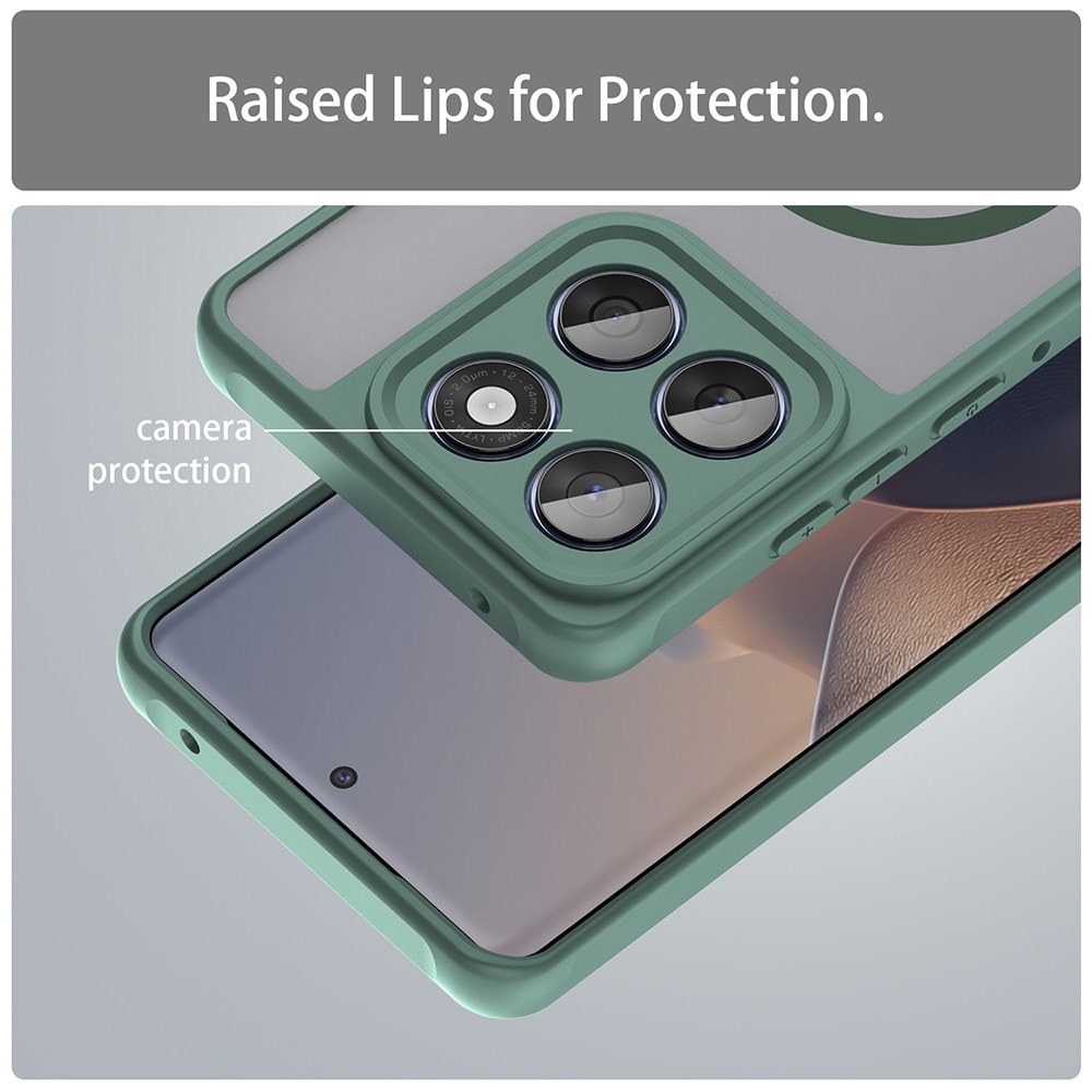 Carcasa de protectie pentru Motorola Edge 60 Fusion / Motorola Edge 60, verde