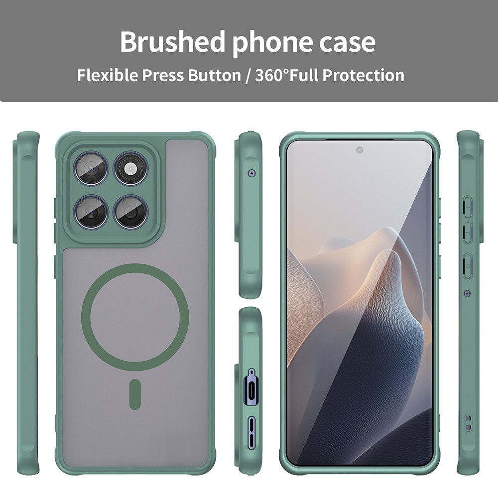 Carcasa de protectie pentru Motorola Edge 60 Fusion / Motorola Edge 60, verde