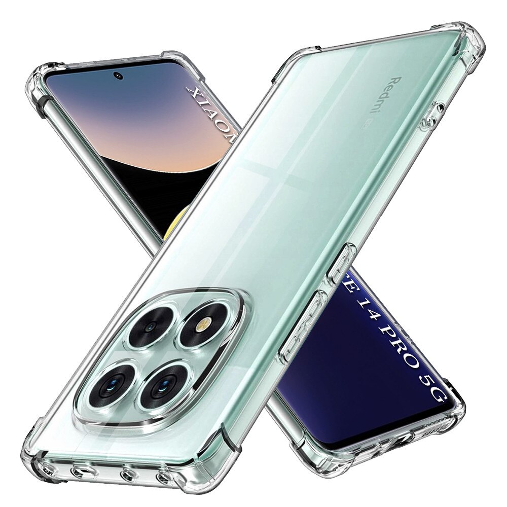 Carcasa de protectie pentru Xiaomi Redmi Note 14 Pro 5G / Xiaomi Poco X7, transparenta