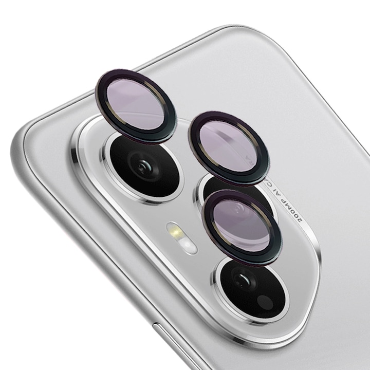 Sticla camera foto Bizon Glass Snap Lens pentru Honor 400 Pro 5G, transparenta
