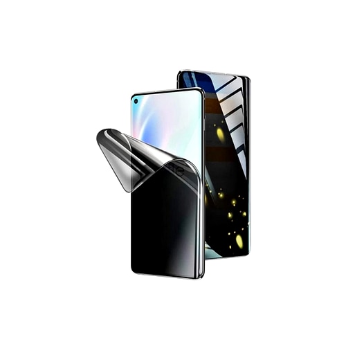 Folie de protectie privacy compatibila cu Xiaomi Redmi Note 11, Fata, HQClear, Regenerabila, silicon