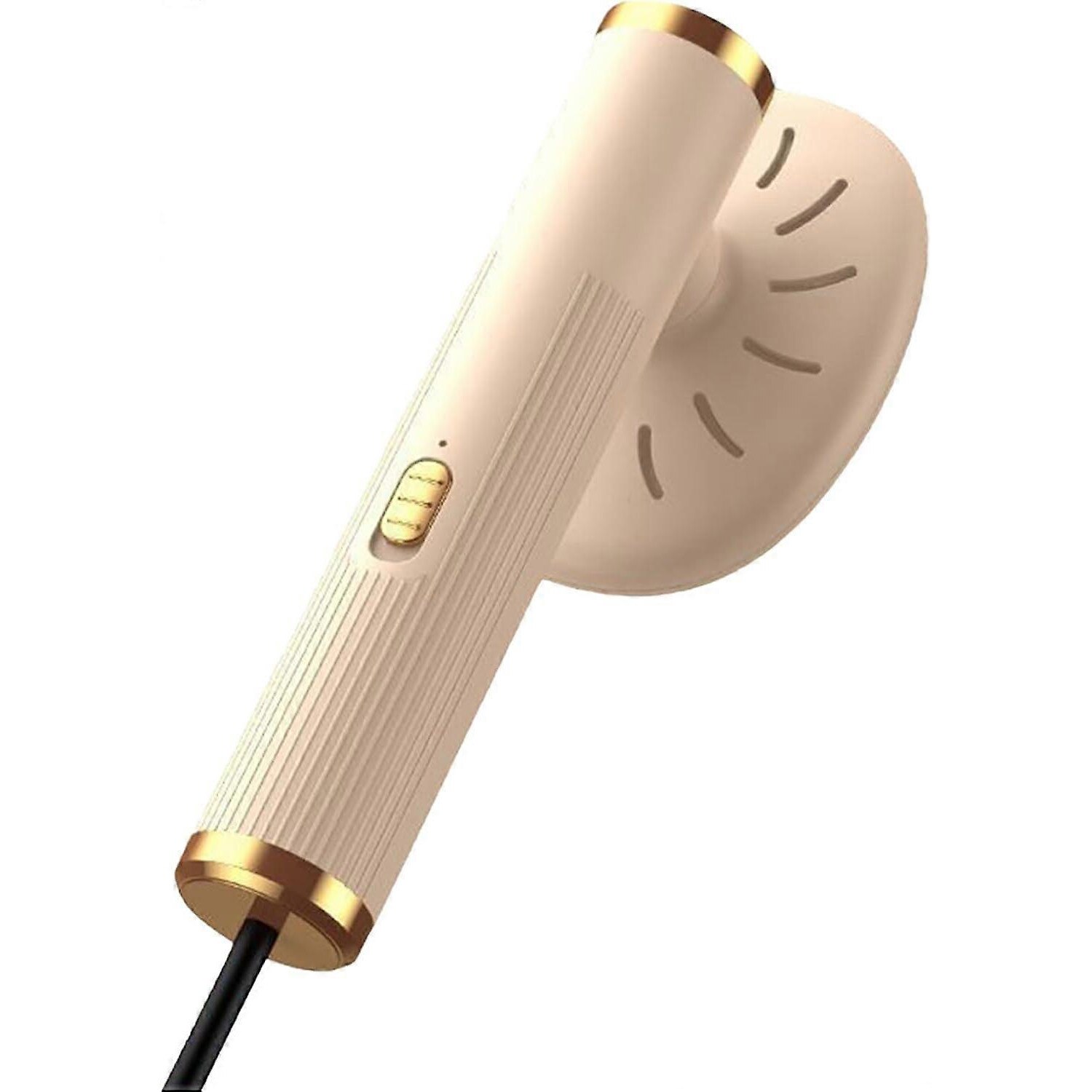 Aparat de calcat cu aburi portabil E30-A173-e-9245-CJ, mod dual vertical si orizontal, maner pliabil, control inteligent al temperaturii, compact, bej