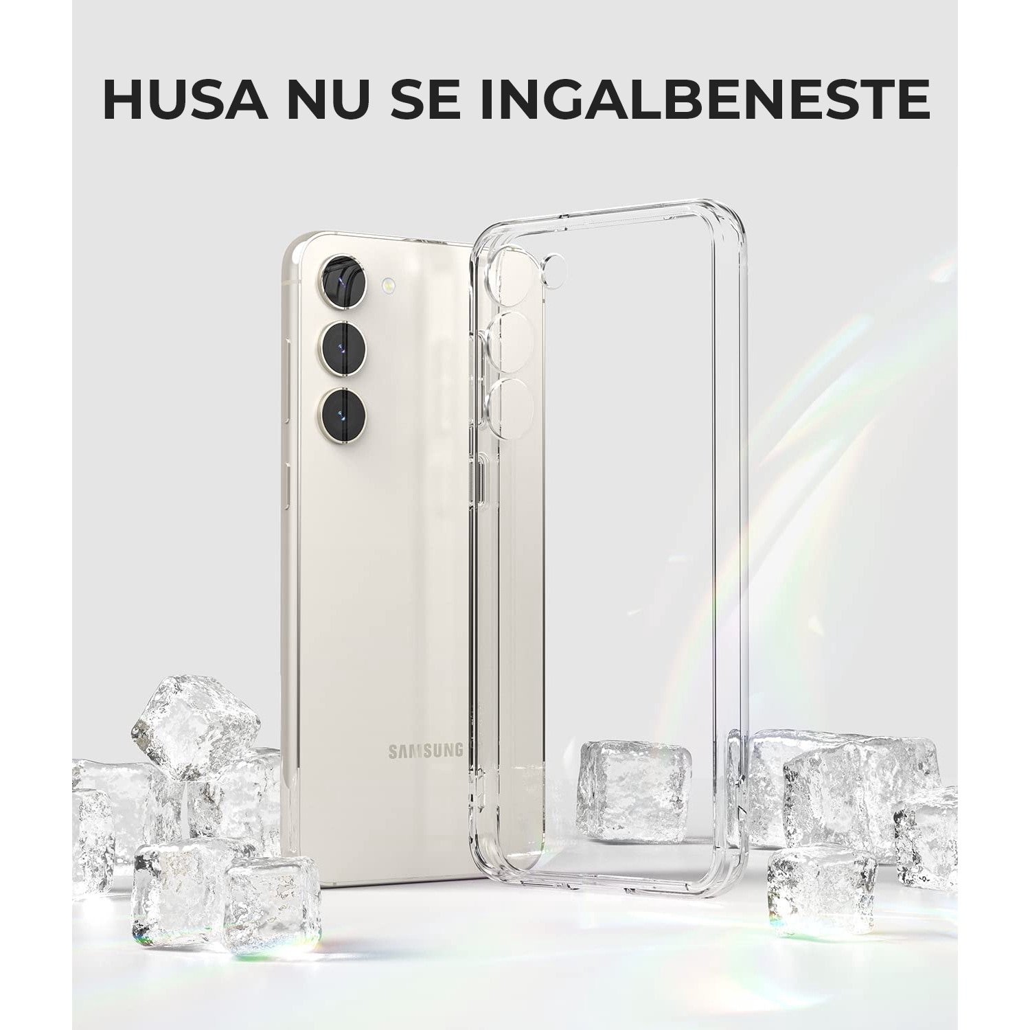 Husa pentru Samsung Galaxy S26 Plus Daden® Transparent Clear, Protectie Camera, Antisoc, Transparenta
