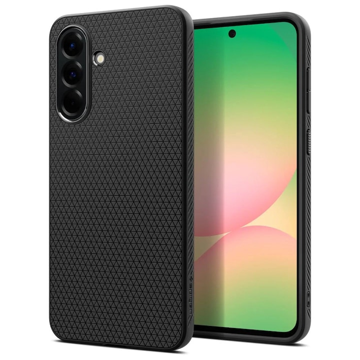 Carcasa Spigen Liquid Air compatibila cu Samsung Galaxy A56 5G Black