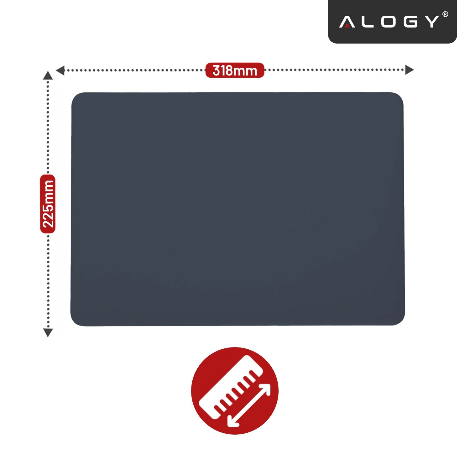 Etui laptop set Alogy AirGuard pentru MacBook Pro 14" (M1/M2/M3/M4) 2021-2024, mat, granat, 275g
