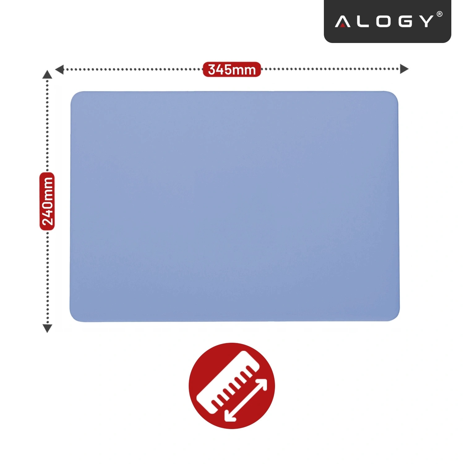 Etui pentru laptop, Alogy AirGuard, pentru Apple Macbook Air 15" (M2/M3/M4) 2023-2025, mat, lavanda, constructie flexibila, ultracompacta