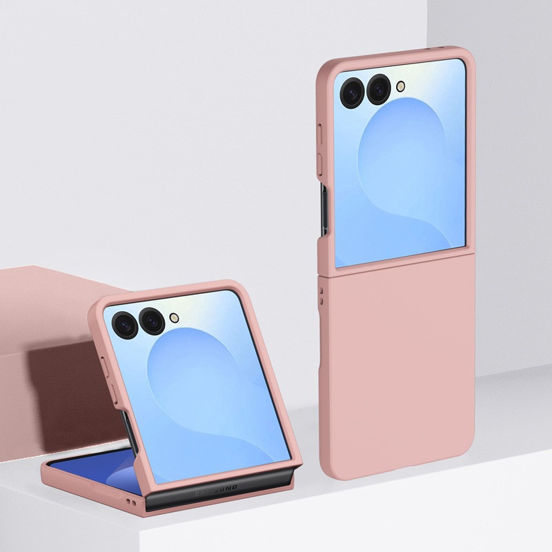 Husa cu protectie SlimShield pentru Samsung Galaxy Z Flip8, Protectie pentru Ecran, Ultra-Slim, Roz