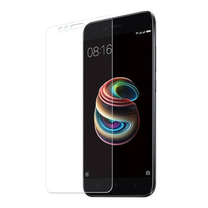 Folie protectie de sticla 9H sticla securizata, pentru Xiaomi Mi A1, transparent, BBL568