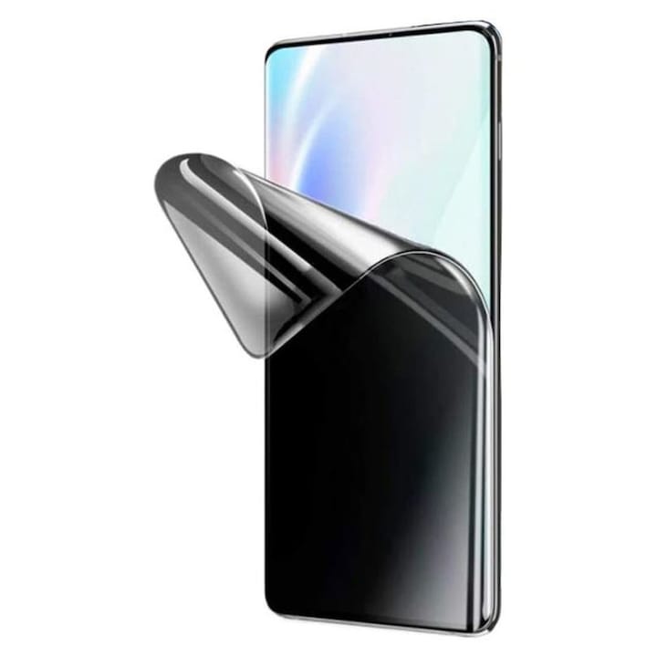Folie De Protectie Din Silicon Privacy Full Screen Pentru ZTE Blade V40 Design