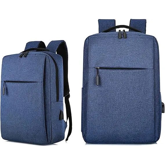 Rucsac laptop 15.6 inch, simplu, negru, 40.6x12.7x30.5cm