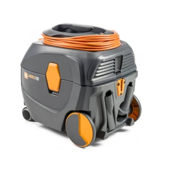 Aspirator profesional TASKI AERO 15, 585W, capacitate 15L, ultra silentios, aspirator hotel/birou