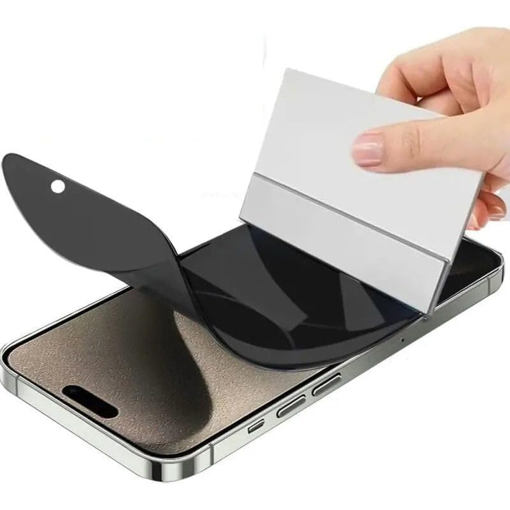 Folie PRIVACY pentru Oppo Reno13, Intimitate maxima, Securitate date, Instalare acasa, Silicon Matte Regenerabil, Anti-Spy Hydrogel