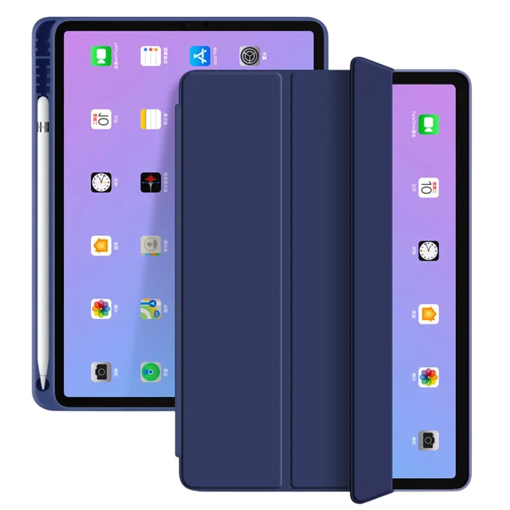 Husa Tableta FlexPro pentru Apple iPad Air 11 (2025), Protectie Completa, Functie Stand, Suport Creion, Albastru