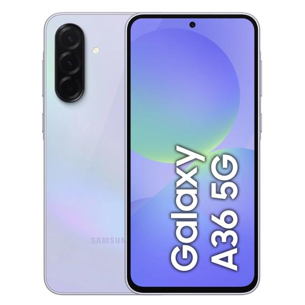 Smartphone Samsung Galaxy A36 128GB 6GB RAM 5G Dual SIM Purple