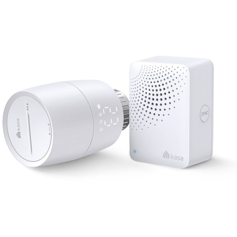 TP-LINK Termostat TP-LINK KE100 KIT, Kit Termostat Smart pentru calorifer, Kasa