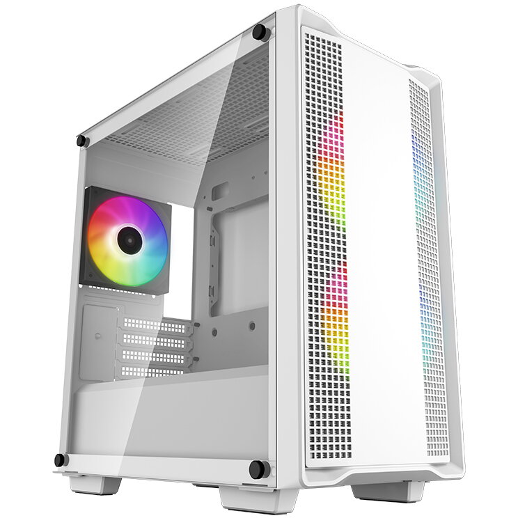 Deepcool Carcasa Deepcool CC360 ARGB, Alb