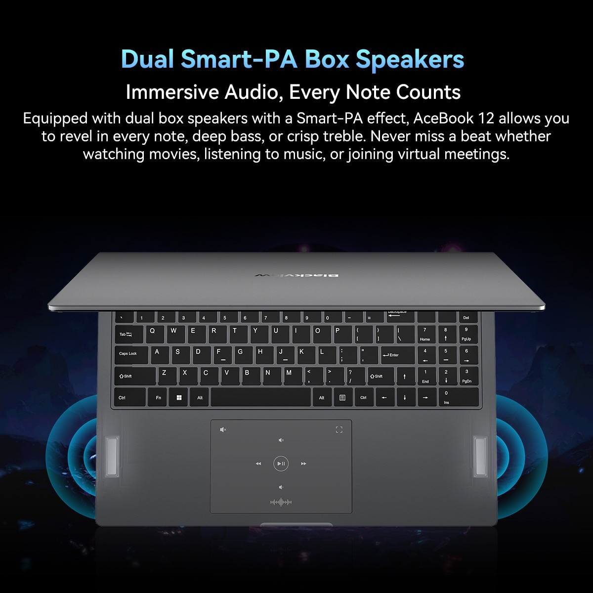 Laptop Blackview Acebook 12, Intel® Core™ i5-1030NG7, 16GB+512GB, Windows 11 Pro, 16" FHD+, 3.6GHz, HDMI 2.0, Bluetooth, USB 3.0, Senzor de amprenta, WLAN 5G, Gri