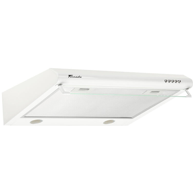 Tornado Hota traditionala Tornado Bona 20 (50) LED, 2 motoare, latime 50 cm, absorbtie 560 m3/ora, filtru anti-grasimi aluminiu 5 straturi, Alb