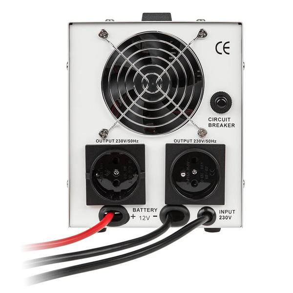 UPS Kemot URZ3406 Sinus Pur 700W 12V, pentru centrale termice (Alb)
