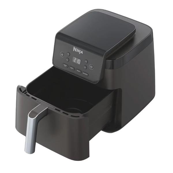 Friteuza cu aer cald Ninja AF170, 2000W, 1 cos, 6.2L, 4 functii de gatit: prajire cu aer cald, rumenire, reincalzire, deshidratare (Negru)