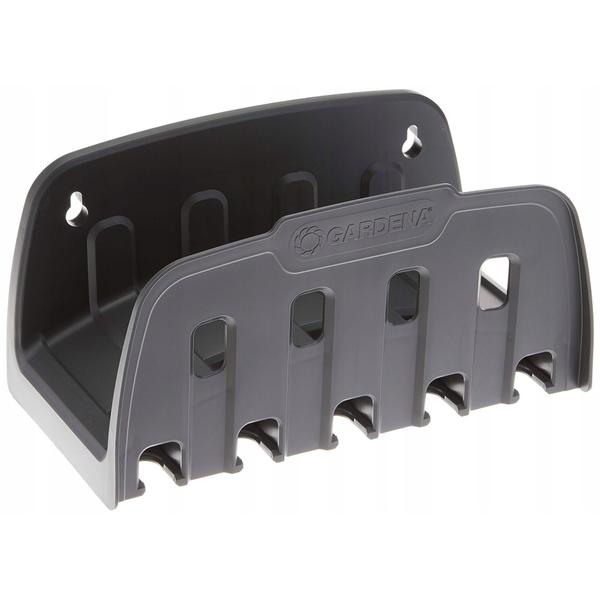 Furtun gradina Gardena 18005-50, 20m 1/2 inch, set complet cu suport perete si pistolet, rezistent la presiune și UV