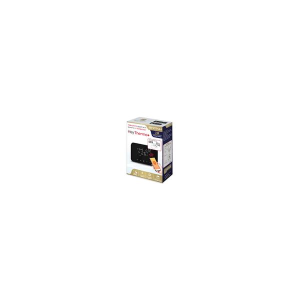 Termostat iSnatch SMART SOFT TOUCH K-49683035, Wi-Fi 2.4G, Zigbee (Negru)