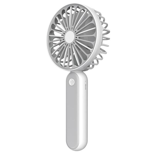 Ventilator portabil Platinet PRDF6108, 3 viteze, 3 W, 1200 mAh (Alb)
