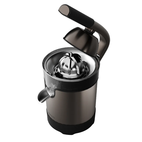 Storcator profesional de citrice Aiwa Koryu AJC-6000, 1000W, recipient suc 400ml, BPA-free, 2 conuri (Negru)