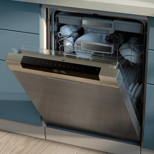 Friteuza cu aer cald verticala Philips Dual Basket Stacked Seria 4000, NA460/00, compact digital, 2 cosuri simetrice suprapuse cu ferestre si strat ceramic fara PFAS, capacitate totala 10L, 2750 W, 13-in-1 functii de gatire, 6 programe presetate (Negru)