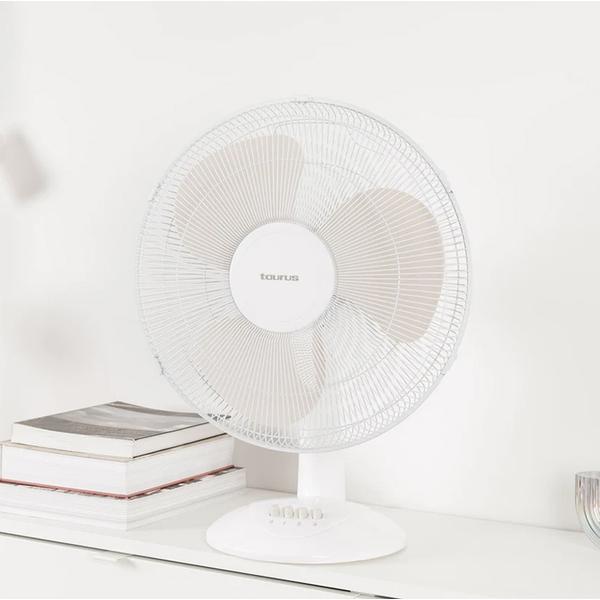 Ventilator de birou Taurus Greco 16, 45 W (Alb)