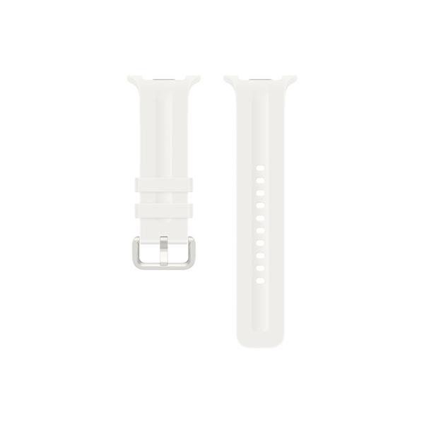 Curea Smartwatch Samsung Sport Band ET-SNL34SUEGEU pentru Galaxy Watch9, S/M (Alb)