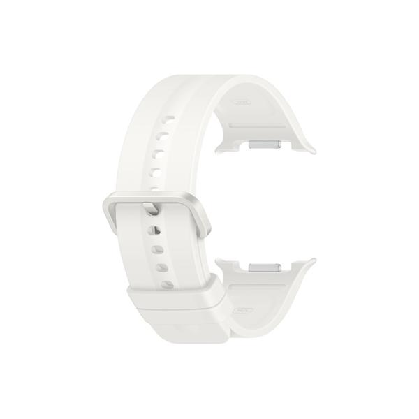 Curea Smartwatch Samsung Sport Band ET-SNL35LUEGEU pentru Galaxy Watch9, M/L (Alb)