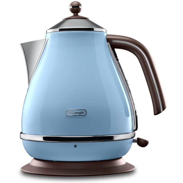 Fierbator apa Delonghi Icona Vintage KBOV 2001.AZ, 2000W, 1.7l, Albastru