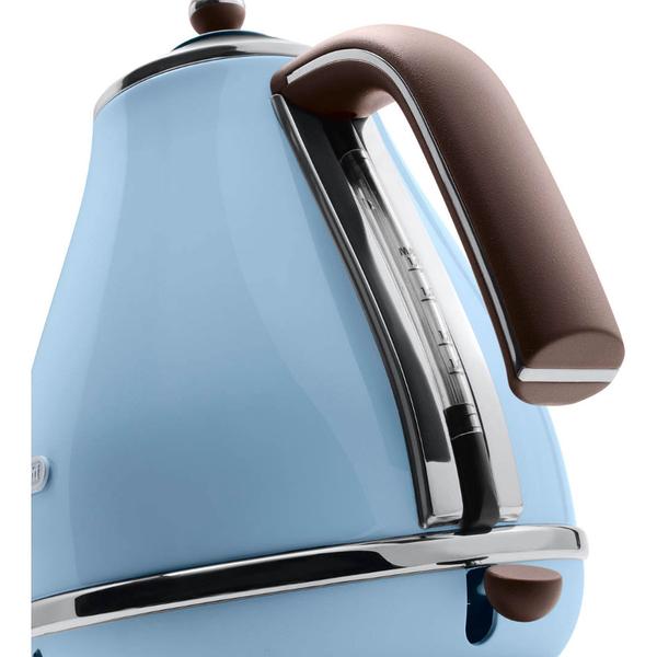 Fierbator apa Delonghi Icona Vintage KBOV 2001.AZ, 2000W, 1.7l, Albastru